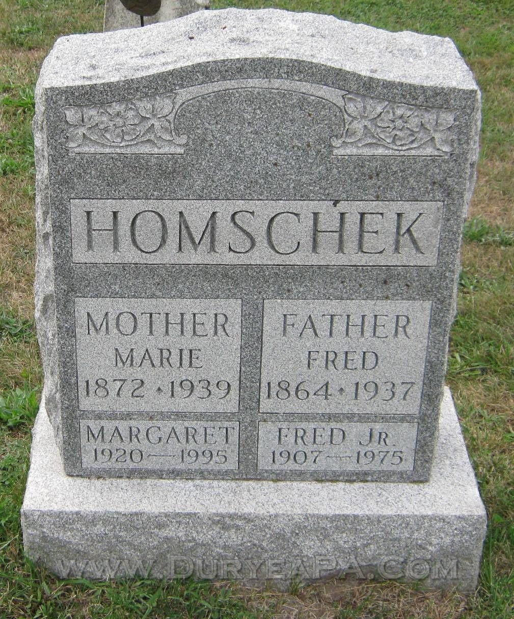 Homschek Duryea Pennsylvania Historical Homepage of the Marcy Cemetery Photo Page